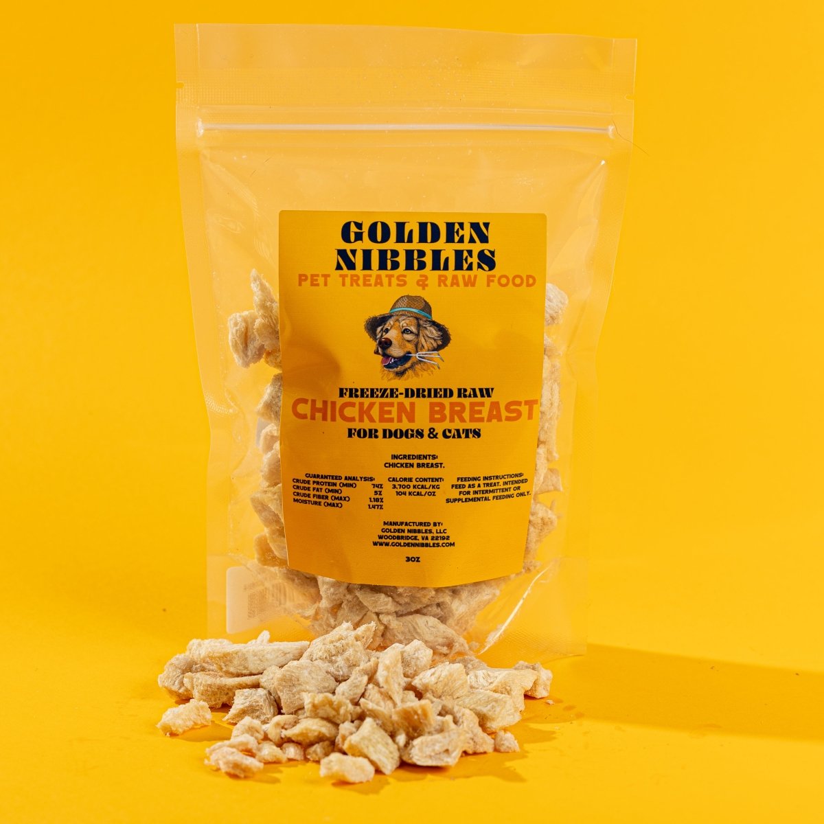 Freeze-Dried Chicken Breast