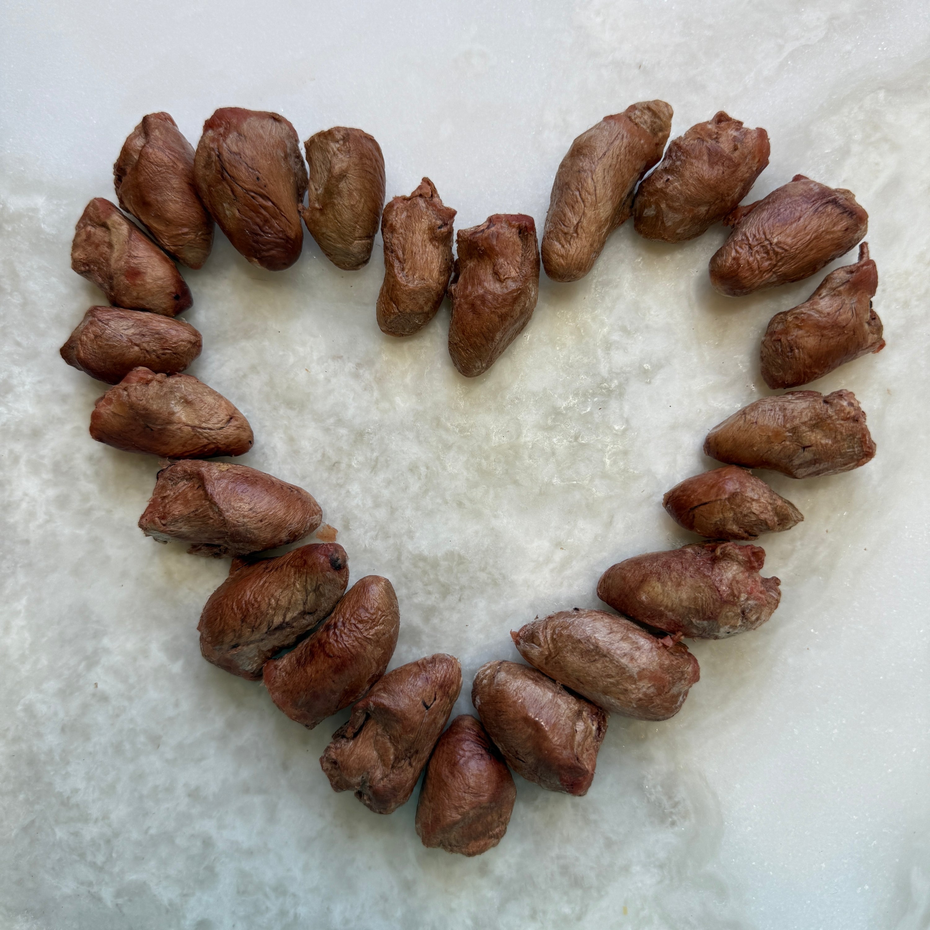 Freeze-Dried Chicken Hearts
