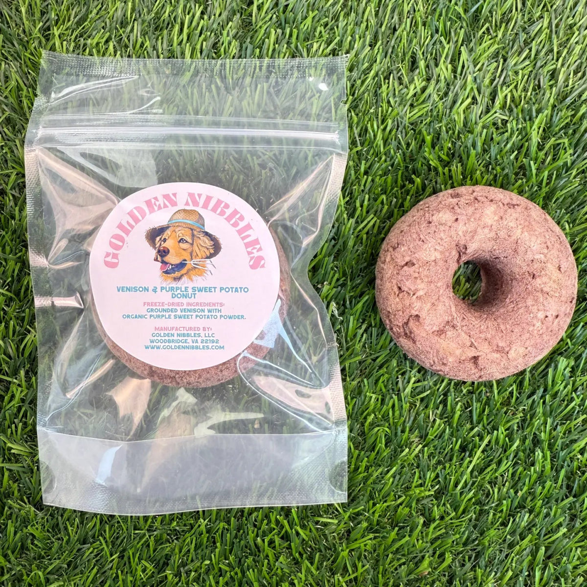 Freeze-Dried Donut - Venison & Purple Sweet Potato - Limited