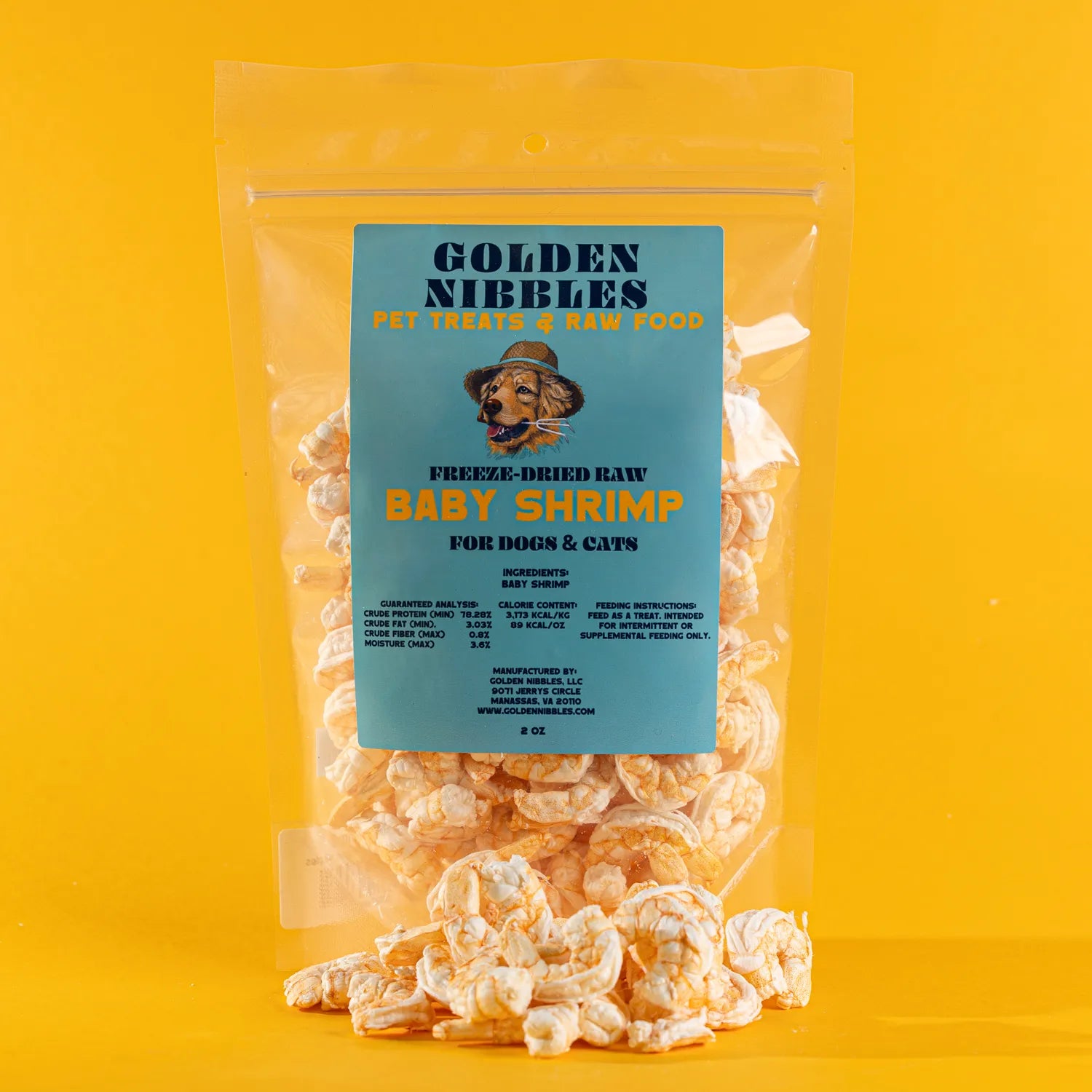 Freeze-Dried Baby Shrimp