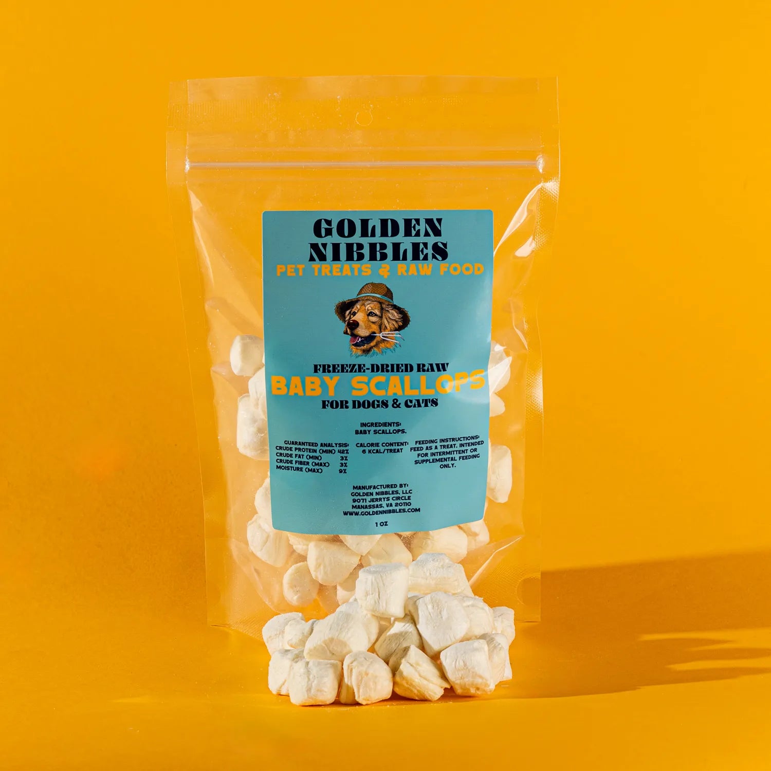 Freeze-Dried Baby Scallop