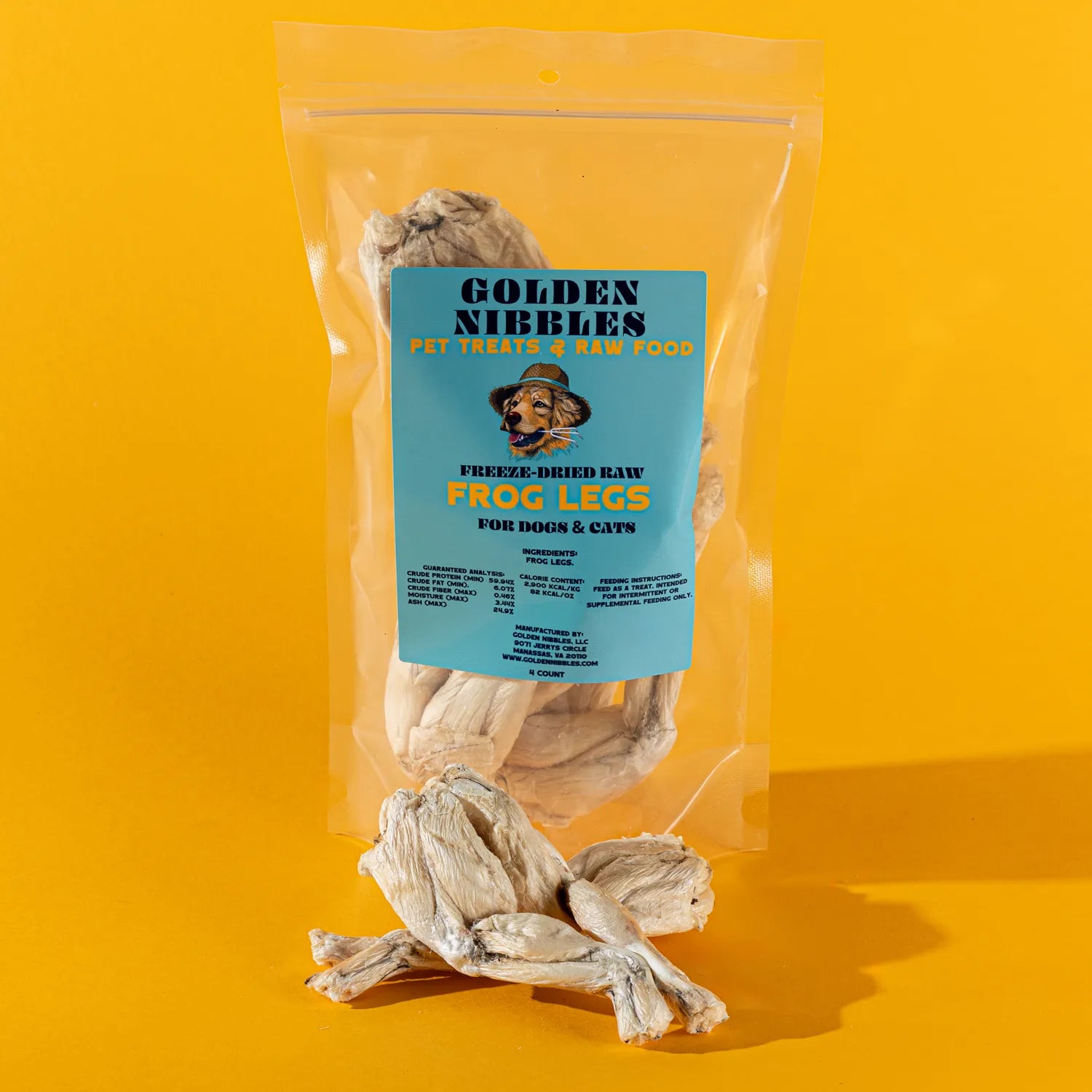 Freeze-Dried Frog Legs