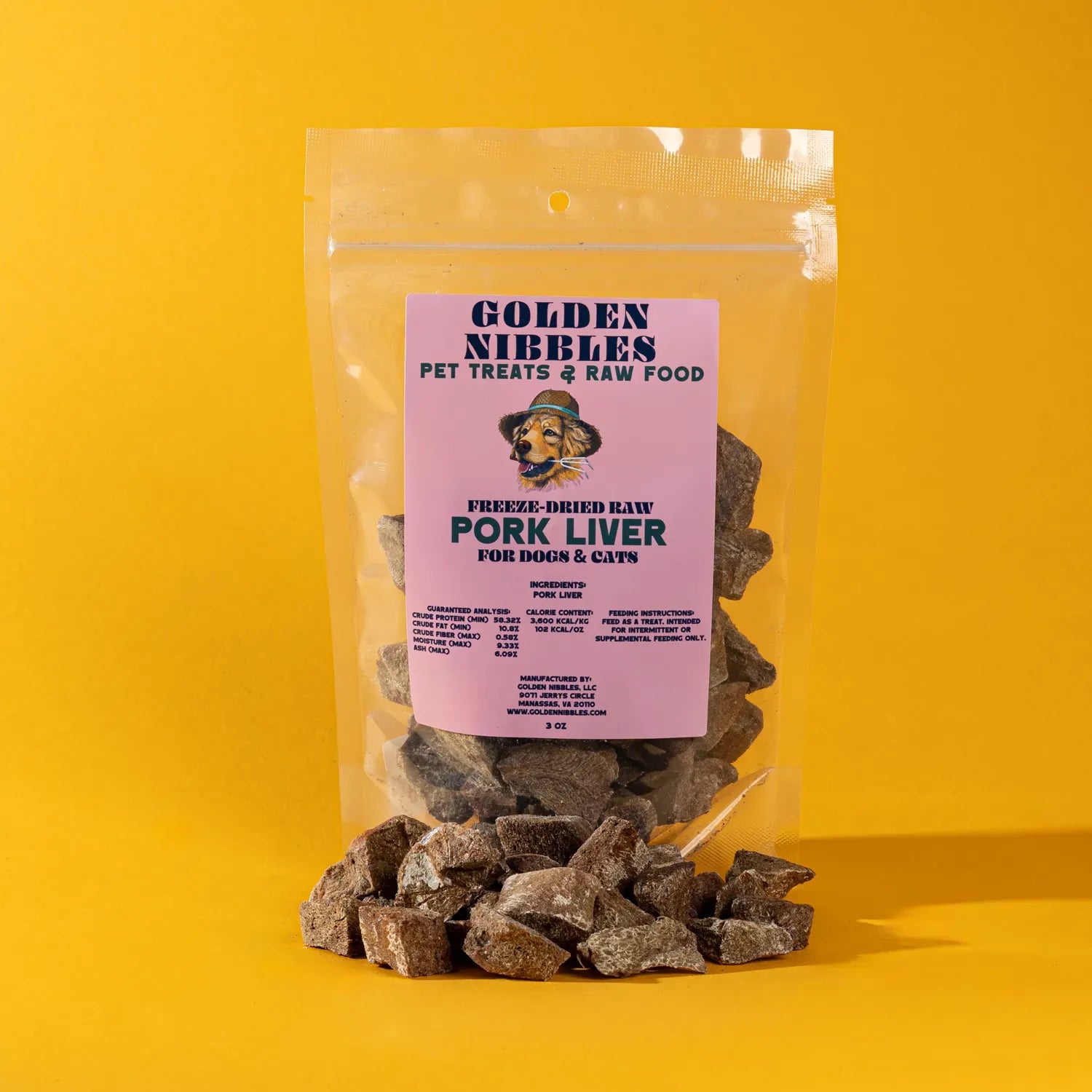 Freeze-Dried Pork Liver