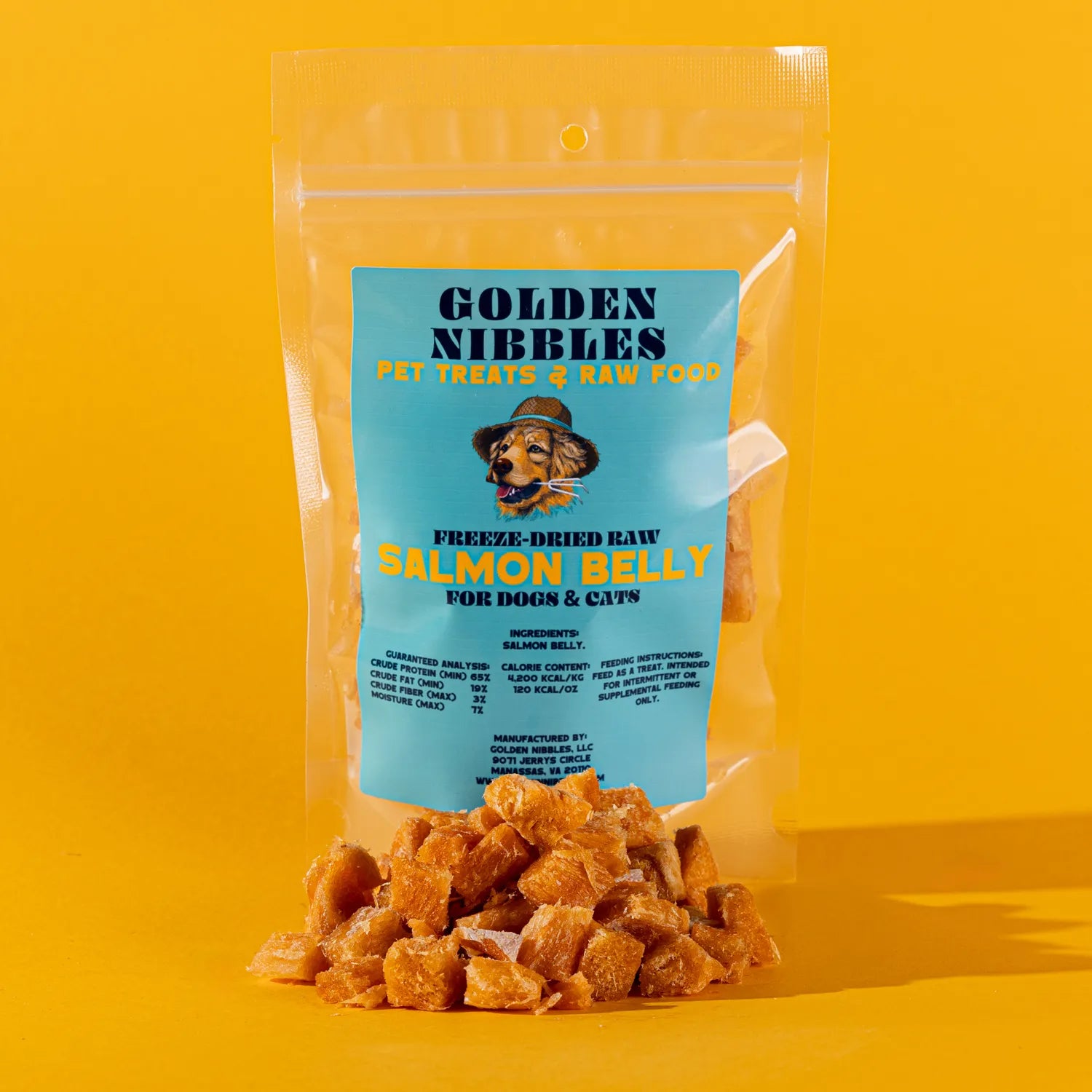 Freeze-Dried Salmon Belly