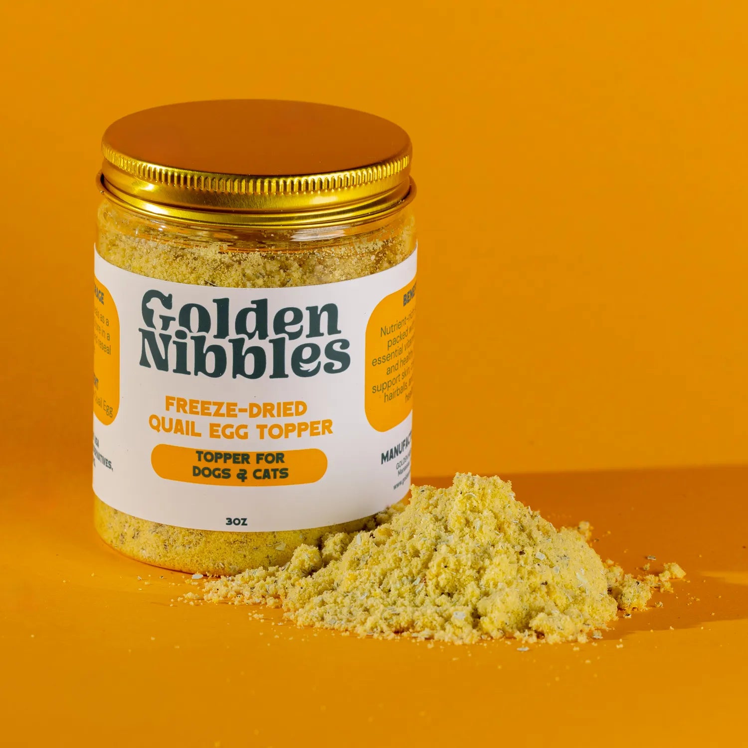 Freeze-Dried Quail Egg Powder Topper