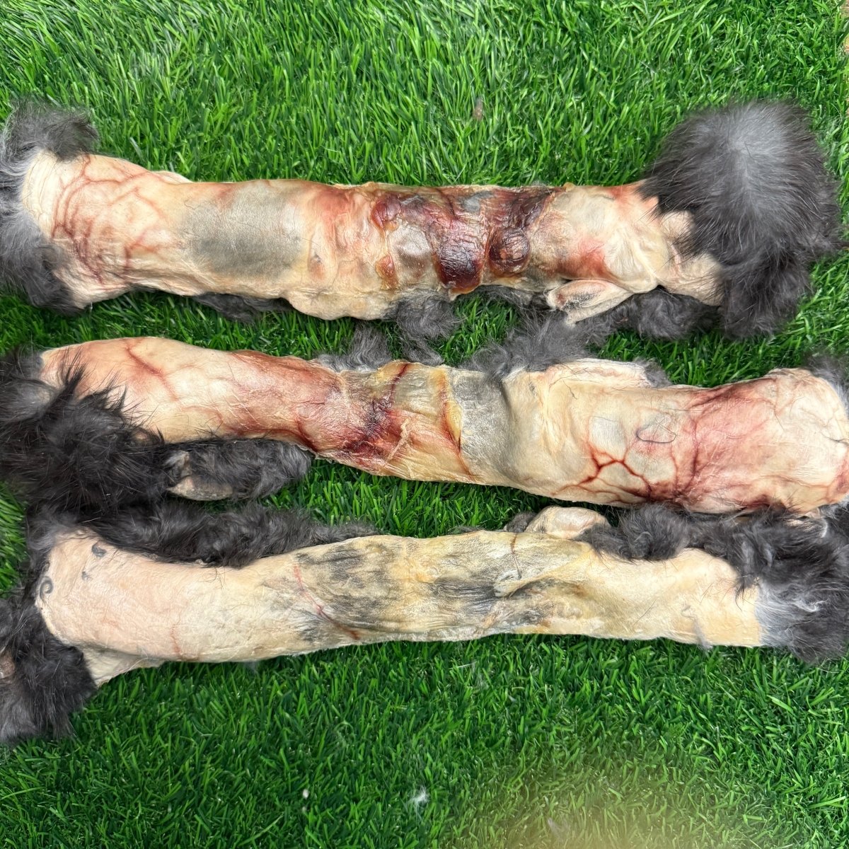 Dehydrated Rabbit Hide Roll