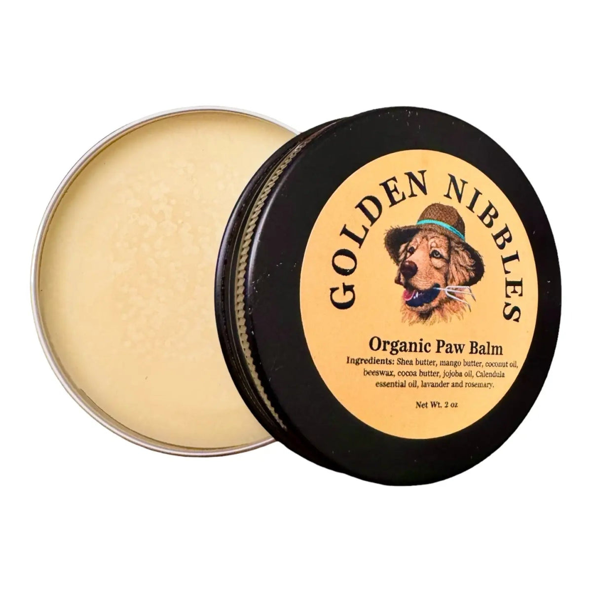 Organic Paw Balm for Dogs - Golden Nibbles
